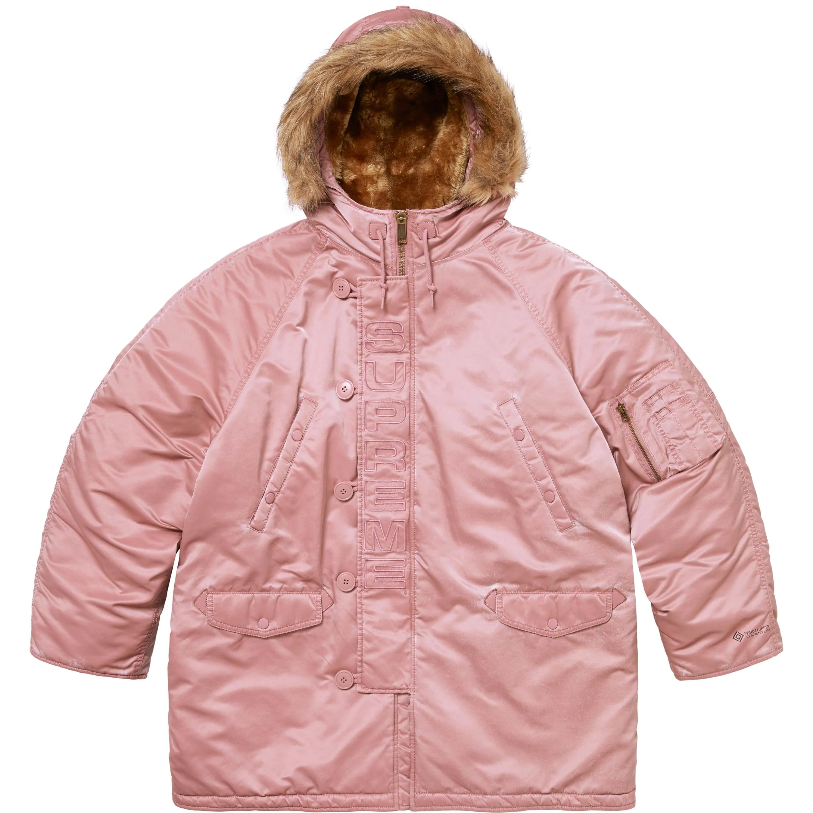Washed Flight Satin N-3B Parka view 10